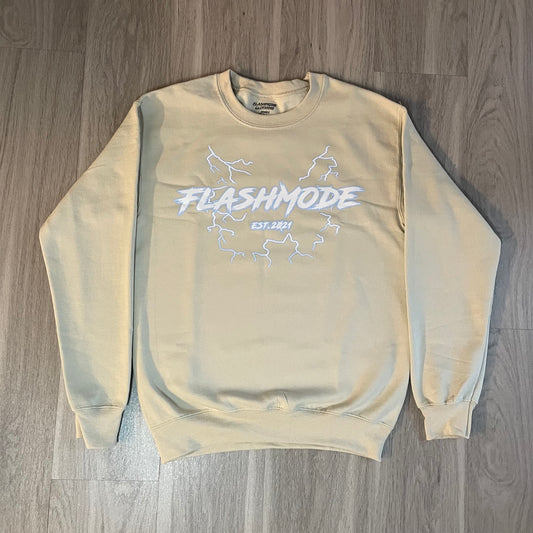 Icey Lightning Crewneck Cream