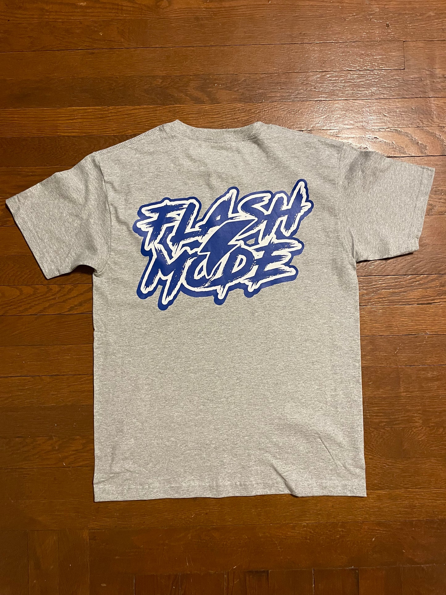 FlashMode Statement Tees Blue & Grey