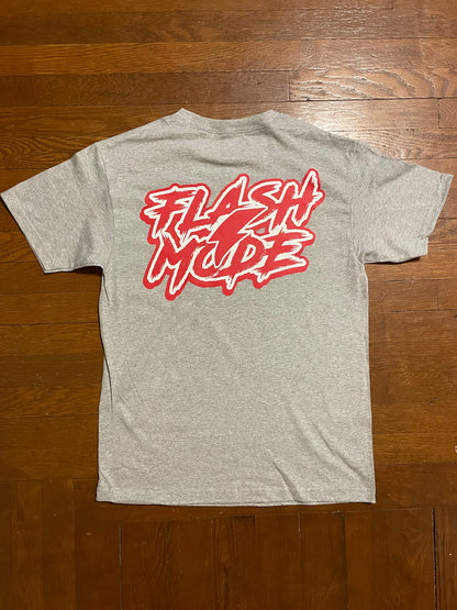 FlashMode Statement Tees Red & Grey