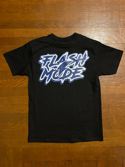 FlashMode Statement Tees Blue & Black